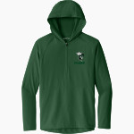 FRAZEE HIGH SCHOOL HORNETS <span class="pdp-name-mascot">FRAZEE HORNETS</span> Sport-Tek Men's Repeat 1/2-Zip Long Sleeve Hooded Jacket Front Thumbnail