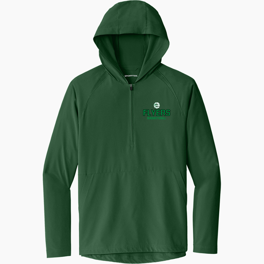 Elevation Flyers <span class="pdp-name-mascot">Elevation Flyers</span> Sport-Tek Men's Repeat 1/2-Zip Long Sleeve Hooded Jacket
