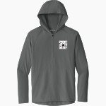Paideia High Bears <span class="pdp-name-mascot">Paideia High School Bears</span> Sport-Tek Men's Repeat 1/2-Zip Long Sleeve Hooded Jacket Front Thumbnail