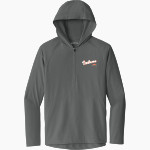 Roseburg Indians <span class="pdp-name-mascot">Roseburg Indians</span> Sport-Tek Men's Repeat 1/2-Zip Long Sleeve Hooded Jacket Front Thumbnail