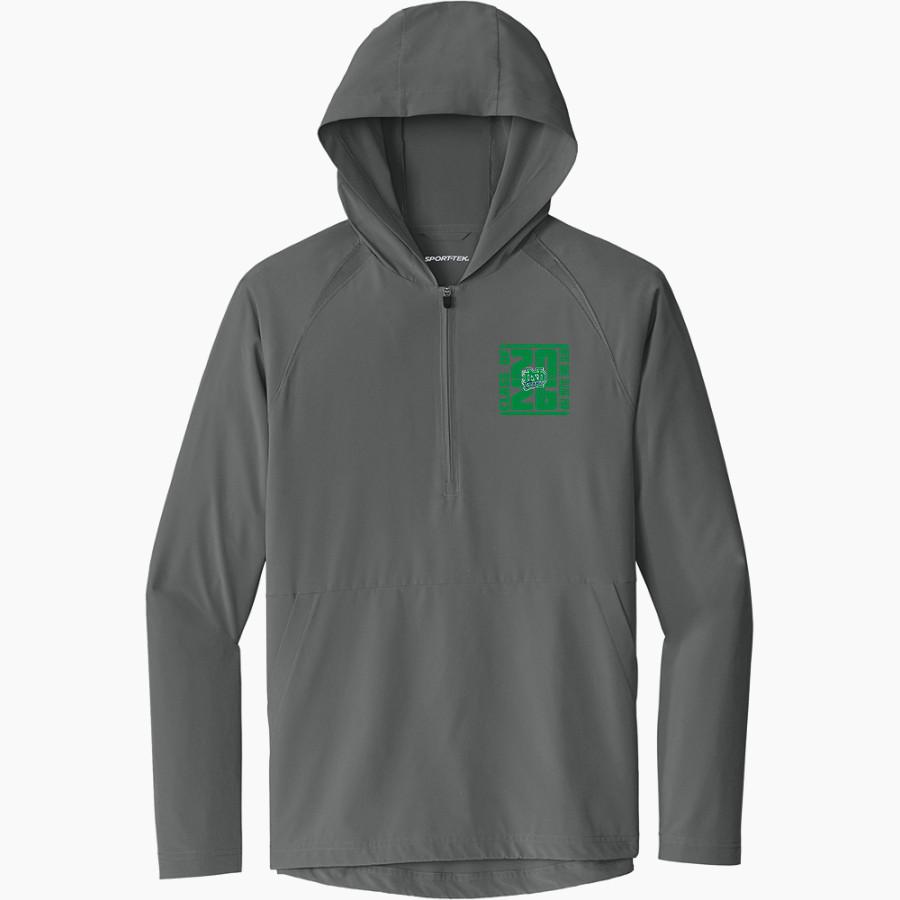 Notre Dame College Prep The Official Online Store <span class="pdp-name-mascot">Notre Dame Dons</span> Sport-Tek Men's Repeat 1/2-Zip Long Sleeve Hooded Jacket