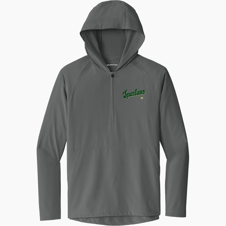 Mayo Spartans <span class="pdp-name-mascot">Mayo Spartans</span> Sport-Tek Men's Repeat 1/2-Zip Long Sleeve Hooded Jacket