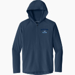 PARKVIEW CHRISTIAN ACADEMY FALCONS <span class="pdp-name-mascot">PARKVIEW CHRISTIAN FALCONS</span> Sport-Tek Men's Repeat 1/2-Zip Long Sleeve Hooded Jacket Front Thumbnail