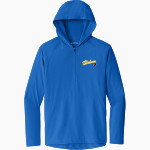 FARRELL HIGH SCHOOL STEELERS <span class="pdp-name-mascot">FARRELL STEELERS</span> Sport-Tek Men's Repeat 1/2-Zip Long Sleeve Hooded Jacket Front Thumbnail
