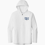 POLO HIGH SCHOOL MARCOS Sport-Tek Men's Repeat 1/2-Zip Long Sleeve Hooded Jacket Front Thumbnail