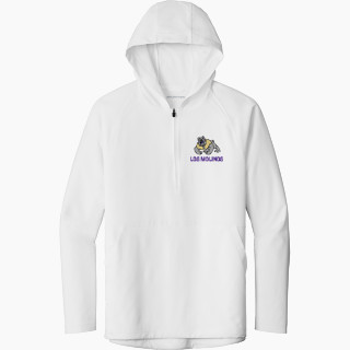 Sport-Tek Men's Repeat 1/2-Zip Long Sleeve Hooded Jacket