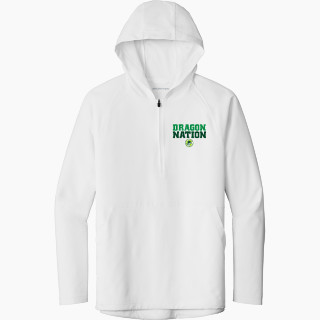 Sport-Tek Men's Repeat 1/2-Zip Long Sleeve Hooded Jacket