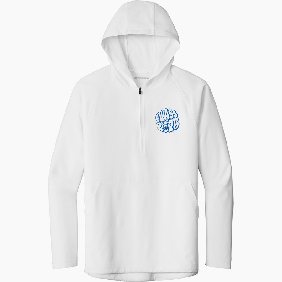 WINDSOR ACADEMY KNIGHTS <span class="pdp-name-mascot">WINDSOR ACADEMY KNIGHTS</span> Sport-Tek Men's Repeat 1/2-Zip Long Sleeve Hooded Jacket