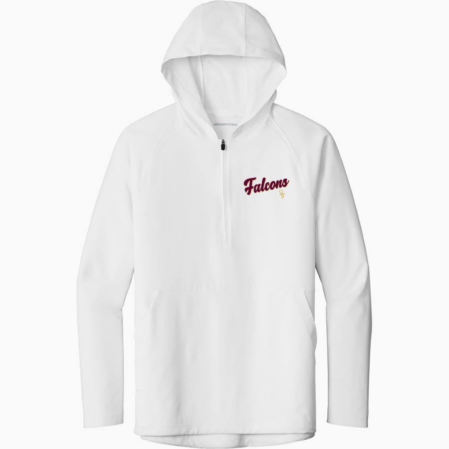 Scotts Valley Falcons Sport-Tek Men's Repeat 1/2-Zip Long Sleeve Hooded Jacket
