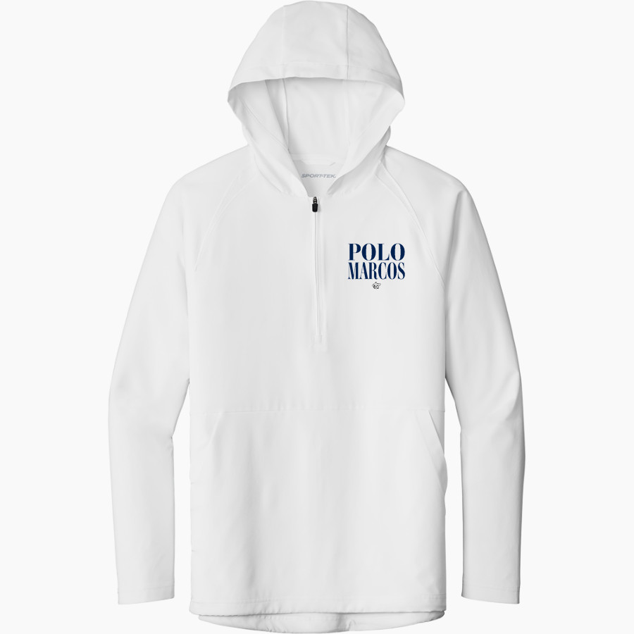 POLO HIGH SCHOOL MARCOS Sport-Tek Men's Repeat 1/2-Zip Long Sleeve Hooded Jacket