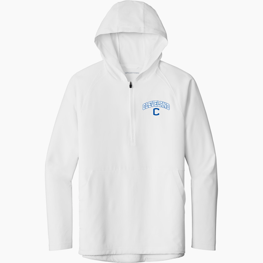 Cleveland Blue Raiders <span class="pdp-name-mascot">Cleveland Blue Raiders</span> Sport-Tek Men's Repeat 1/2-Zip Long Sleeve Hooded Jacket