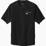 Terra Verde Discovery School Owls Sport-Tek Men's Repeat 1/2-Zip Short Sleeve Jacket Front Thumbnail