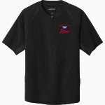West Valley Rams Online Store <span class="pdp-name-mascot">West Valley Rams</span> Sport-Tek Men's Repeat 1/2-Zip Short Sleeve Jacket Front Thumbnail
