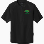 Community College of Rhode Island Knights <span class="pdp-name-mascot">COMMUNITY COLLEGE OF RHODE ISLAND Knights</span> Sport-Tek Men's Repeat 1/2-Zip Short Sleeve Jacket Front Thumbnail