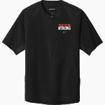 SPRINGTOWN HIGH SCHOOL PORCUPINES Sport-Tek Men's Repeat 1/2-Zip Short Sleeve Jacket Front Thumbnail