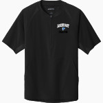 AMHERST HIGH SCHOOL FALCONS <span class="pdp-name-mascot">AMHERST FALCONS</span> Sport-Tek Men's Repeat 1/2-Zip Short Sleeve Jacket Front Thumbnail
