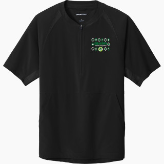 Sport-Tek Men's Repeat 1/2-Zip Short Sleeve Jacket