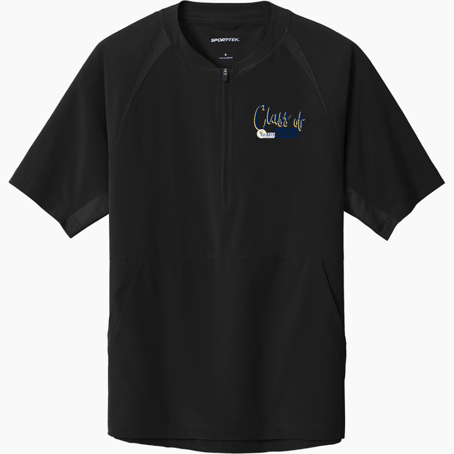 Terra Verde Discovery School Owls Sport-Tek Men's Repeat 1/2-Zip Short Sleeve Jacket