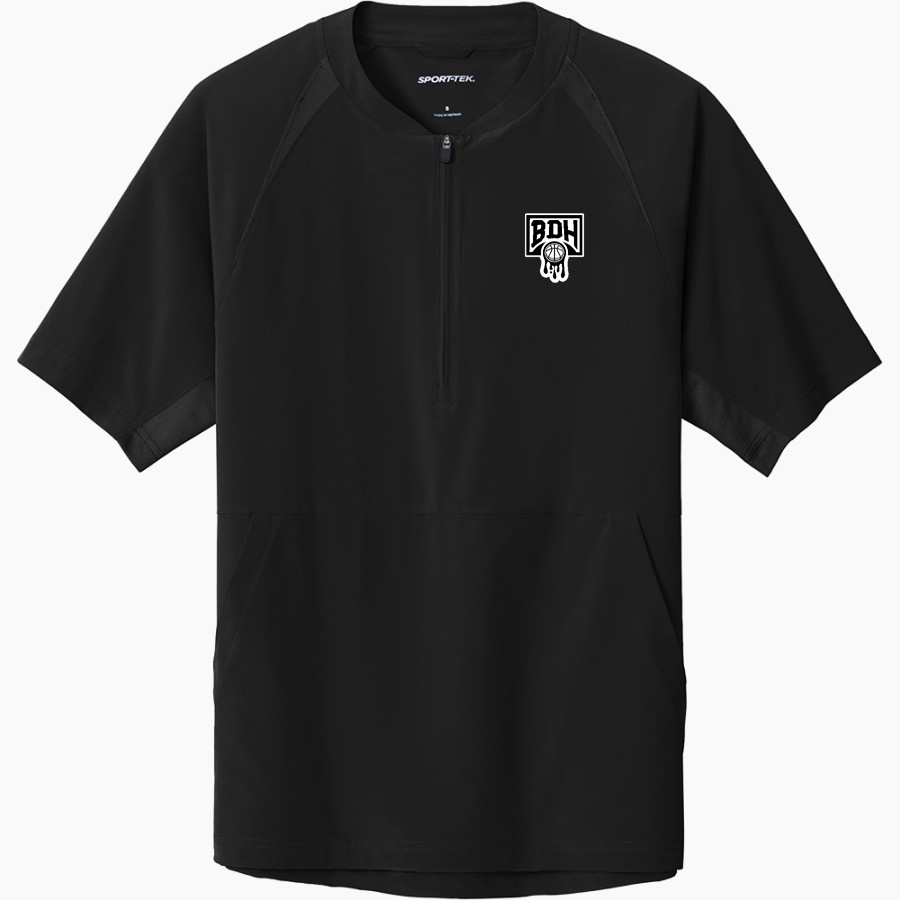 Big Drip Hoops Big Drip Hoops <span class="pdp-name-mascot">Big Drip Hoops</span> Sport-Tek Men's Repeat 1/2-Zip Short Sleeve Jacket