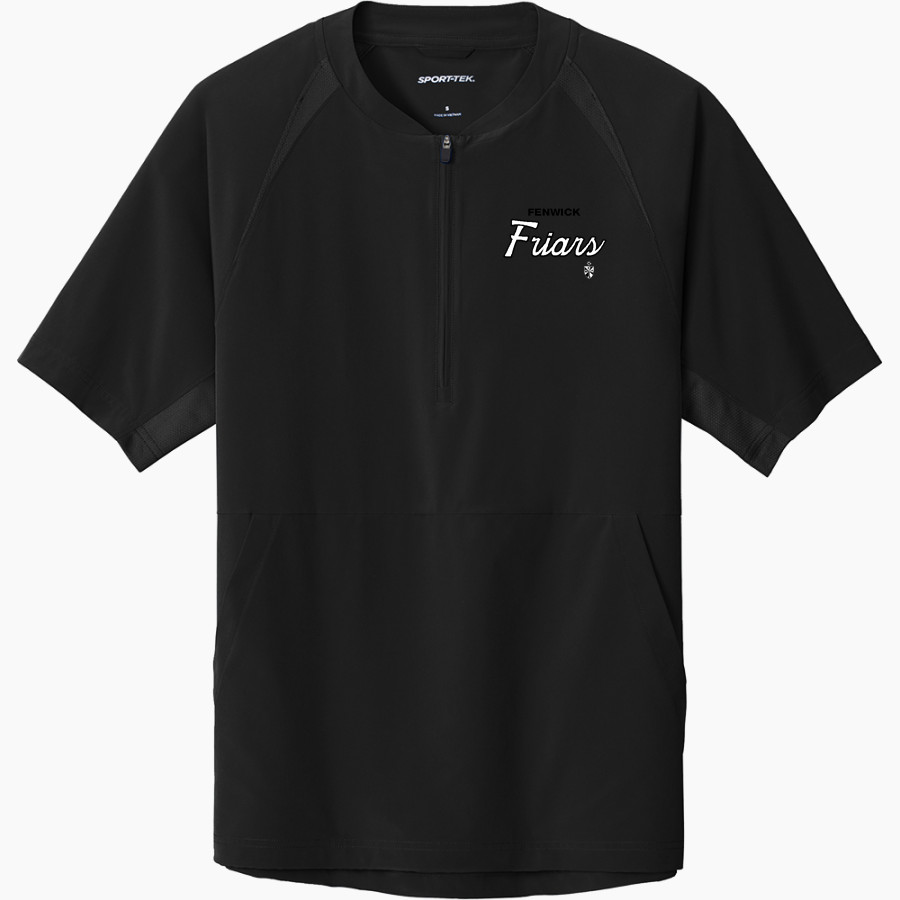 Fenwick Friars The Official Online Store <span class="pdp-name-mascot">Fenwick Friars</span> Sport-Tek Men's Repeat 1/2-Zip Short Sleeve Jacket