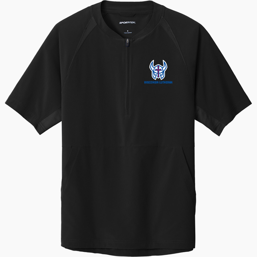 Wisconsin Lutheran Vikings Sport-Tek Men's Repeat 1/2-Zip Short Sleeve Jacket
