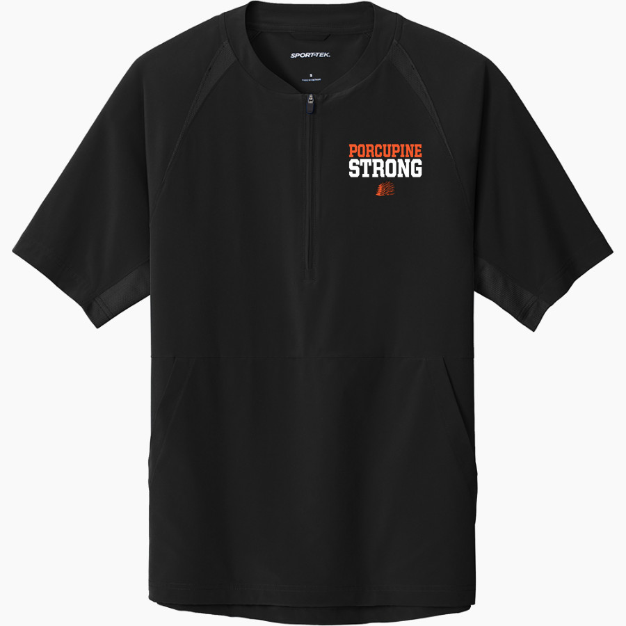 SPRINGTOWN HIGH SCHOOL PORCUPINES Sport-Tek Men's Repeat 1/2-Zip Short Sleeve Jacket