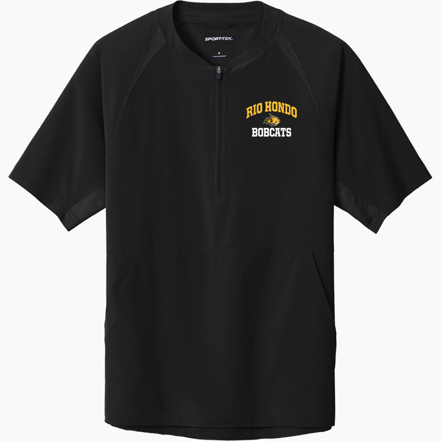 RIO HONDO HIGH SCHOOL BOBCATS <span class="pdp-name-mascot">RIO HONDO BOBCATS</span> Sport-Tek Men's Repeat 1/2-Zip Short Sleeve Jacket