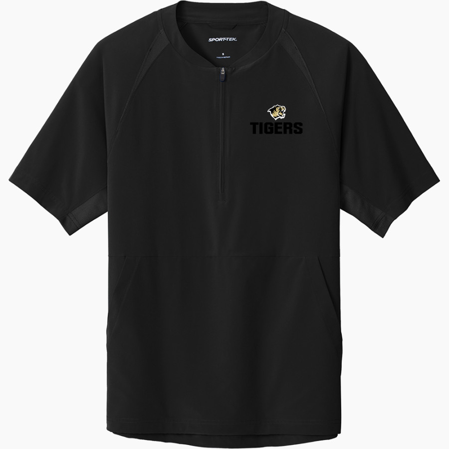 BENTONVILLE HIGH SCHOOL TIGERS <span class="pdp-name-mascot">BENTONVILLE TIGERS</span> Sport-Tek Men's Repeat 1/2-Zip Short Sleeve Jacket