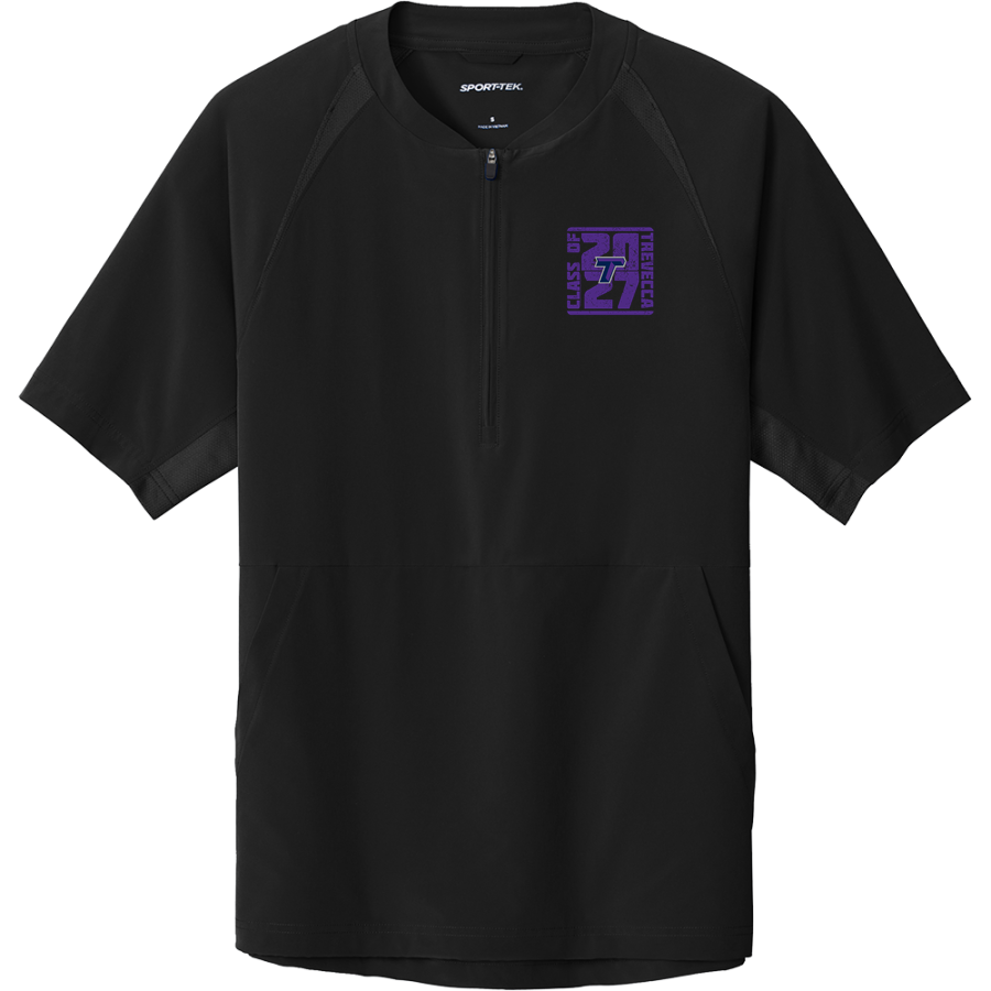 Trevecca University Trojans <span class="pdp-name-mascot">Trevecca University Trojans</span> Sport-Tek Men's Repeat 1/2-Zip Short Sleeve Jacket