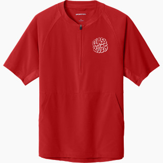 Sport-Tek Men's Repeat 1/2-Zip Short Sleeve Jacket