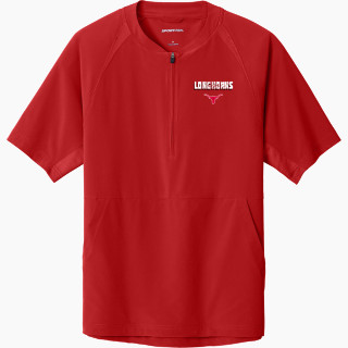 Sport-Tek Men's Repeat 1/2-Zip Short Sleeve Jacket