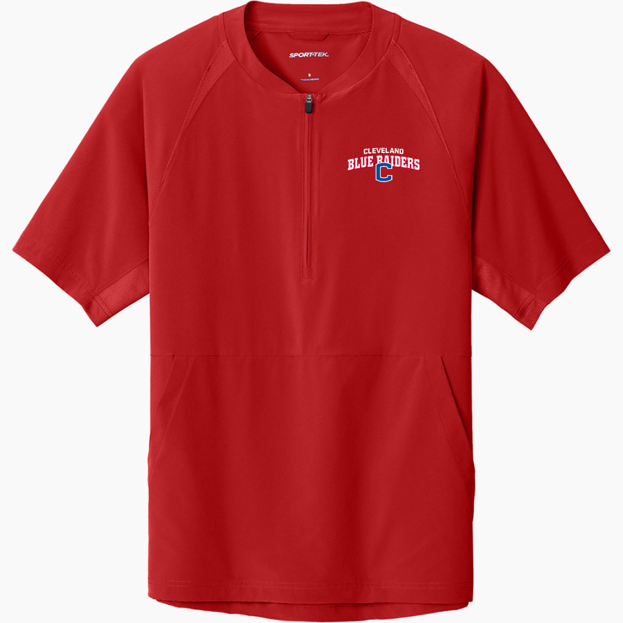 Cleveland Blue Raiders <span class="pdp-name-mascot">Cleveland Blue Raiders</span> Sport-Tek Men's Repeat 1/2-Zip Short Sleeve Jacket