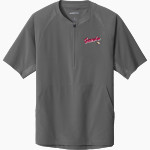 Creekside Seminoles Sport-Tek Men's Repeat 1/2-Zip Short Sleeve Jacket Front Thumbnail