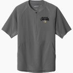 Manassas Park Cougars Sport-Tek Men's Repeat 1/2-Zip Short Sleeve Jacket Front Thumbnail