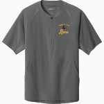 Worth Rams Sport-Tek Men's Repeat 1/2-Zip Short Sleeve Jacket Front Thumbnail