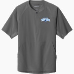 Out-of-Door Thunder Sport-Tek Men's Repeat 1/2-Zip Short Sleeve Jacket Front Thumbnail