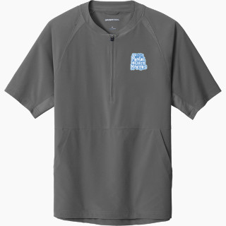 Sport-Tek Men's Repeat 1/2-Zip Short Sleeve Jacket