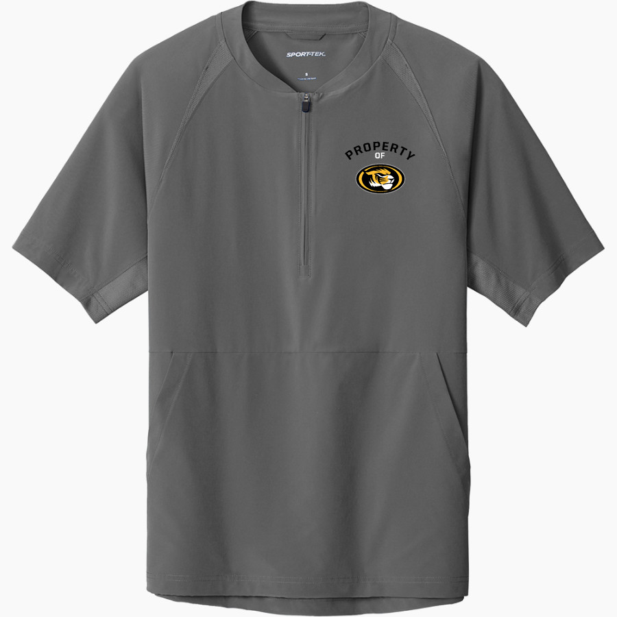 Trinity Tigers <span class="pdp-name-mascot">Trinity College of Florida Tigers</span> Sport-Tek Men's Repeat 1/2-Zip Short Sleeve Jacket