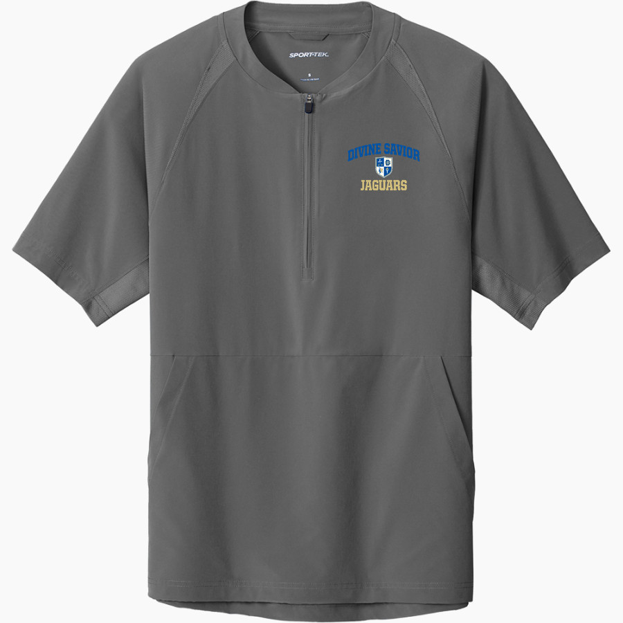 Divine Savior Academy Jaguars <span class="pdp-name-mascot">Divine Savior Academy Jaguars</span> Sport-Tek Men's Repeat 1/2-Zip Short Sleeve Jacket