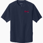 Perry Pumas Sport-Tek Men's Repeat 1/2-Zip Short Sleeve Jacket Front Thumbnail