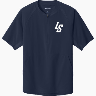 Sport-Tek Men's Repeat 1/2-Zip Short Sleeve Jacket