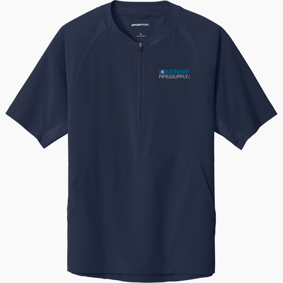 KENNY PIPE & SUPPLY Sport-Tek Men's Repeat 1/2-Zip Short Sleeve Jacket