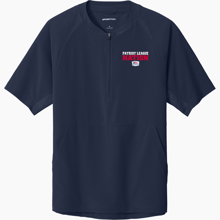 Patriot League Patriot League Sport-Tek Men's Repeat 1/2-Zip Short Sleeve Jacket