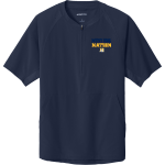 McMurray Mustangs <span class="pdp-name-mascot">McMurray Middle School Mustangs</span> Sport-Tek Men's Repeat 1/2-Zip Short Sleeve Jacket Front Thumbnail