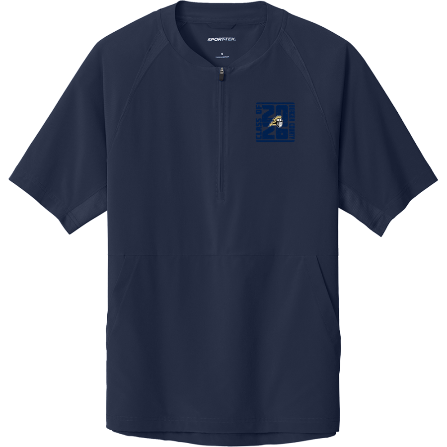 BERGEN COUNTY TECHNICAL SCHOOL KNIGHTS <span class="pdp-name-mascot">BERGEN COUNTY KNIGHTS</span> Sport-Tek Men's Repeat 1/2-Zip Short Sleeve Jacket