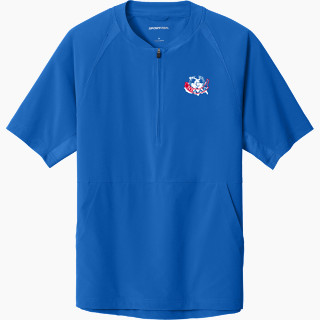 Sport-Tek Men's Repeat 1/2-Zip Short Sleeve Jacket