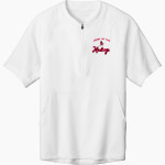 FRONTIER HIGH SCHOOL MUSTANGS Sport-Tek Men's Repeat 1/2-Zip Short Sleeve Jacket Front Thumbnail