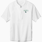 Gunston Herons <span class="pdp-name-mascot">Gunston Herons</span> Sport-Tek Men's Repeat 1/2-Zip Short Sleeve Jacket Front Thumbnail