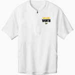 Worth Rams Sport-Tek Men's Repeat 1/2-Zip Short Sleeve Jacket Front Thumbnail