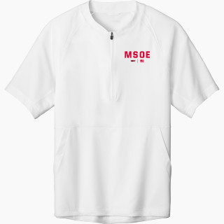 Sport-Tek Men's Repeat 1/2-Zip Short Sleeve Jacket